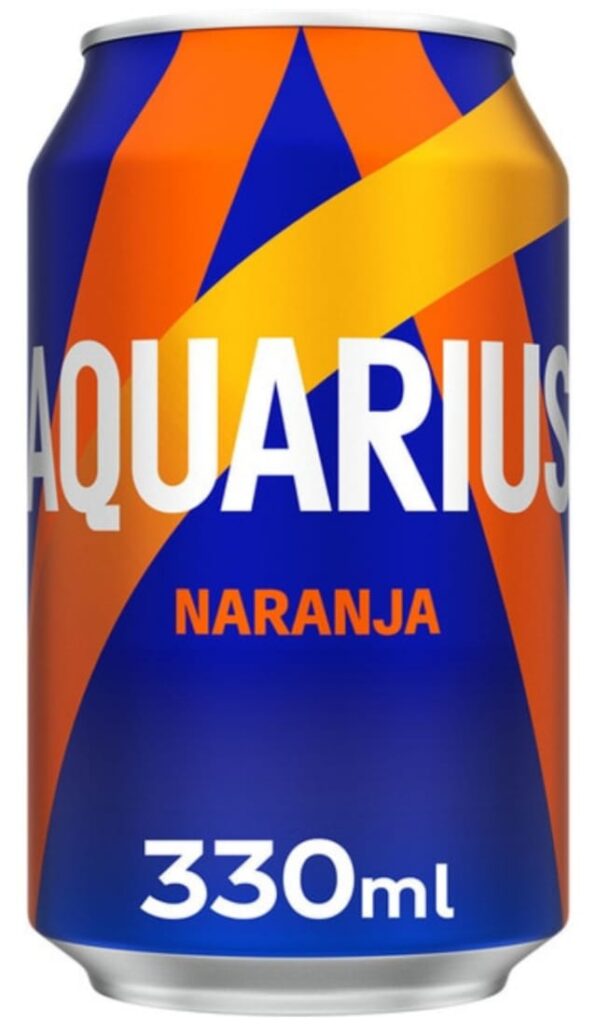 acuarius de naranja lata 33cl.